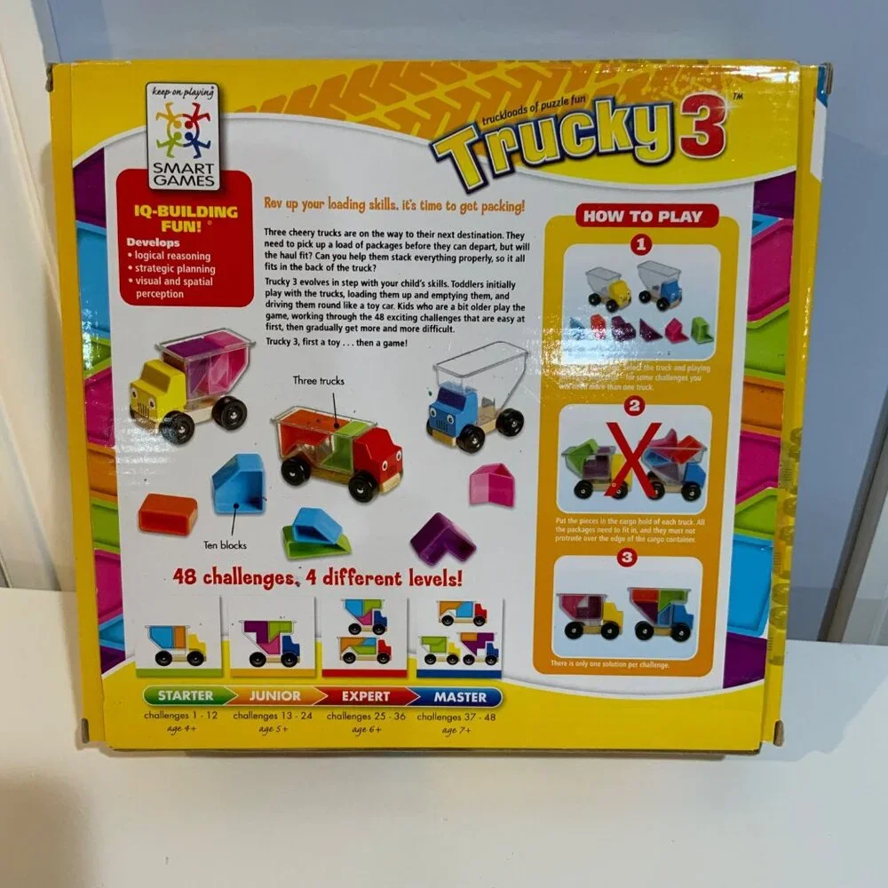 Trucky 3 3D Multi Level Puzzle Game Filling Trucks Puzzle Pieces